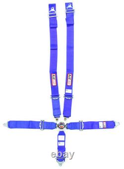 Rjs Safety 1034903 5pt Harness System Q/R Blue Ind Wrap 3in Sub Seat Belt Retrac
