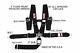 Rjs Sfi 16.1 Cam Lock 5 Pt Seat Belt Harness Chest Strap Bolt In Black