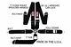 Rjs Sfi 16.1 Cam Lock 5point Seat Belt Harness Floor Mount Bolt In Black 1034901