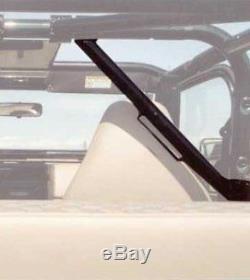 Rock Hard 4X4 Front Seat Angled Passenger Harness Bar 79-06 Jeep CJ YJ TJ LJ