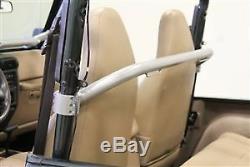 Rock Hard 4X4 Front Seat Straight Across Harness Bar 76-78 Jeep CJ5 CJ7