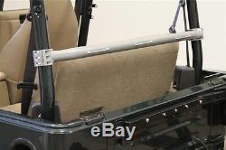 Rock Hard 4X4 Rear Seat Harness Bar 87-91 Jeep Wrangler YJ RH-1004 Bare
