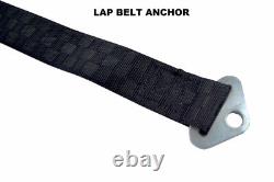Rzr Seat Belt Harness 2 New Race Harness 4 Point Latch Type Black Checkerboard