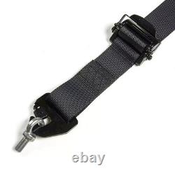 SAAS Racing Harness FIA Approved 6 Point HANS Homologated 3 2 Black