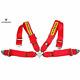 SABELT RED Universal 3' Inch 4 Point Racing Harness/Seat Belt Quick Release