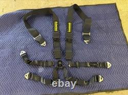 SCHROTH 6-point harness seat belt black FIA