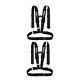 SFI 3INCH 4-POINT RACING SEAT BELT HARNESS+SHOULDER PAD FOR UTV ATV Go-Kart