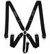 SFI 5-Point Race Harness Seat Belt Aircraft Camlock Safety F1 F2 Black STR