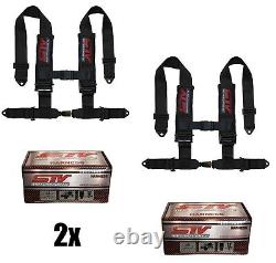 STV Motorsports Auto Seat Belt Harness 4 Point 2 RZR XP1K Yamaha Can-Am (Pair)