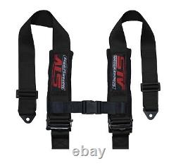 STV Motorsports Auto Seat Belt Harness 4 Point 2 RZR XP1K Yamaha Can-Am (Pair)