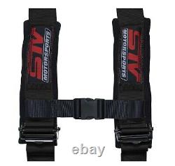STV Motorsports Auto Seat Belt Harness 4 Point 2 RZR XP1K Yamaha Can-Am (Pair)