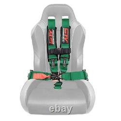 STV Motorsports Universal 5 Point Racing Seat Belt Harness (Green)