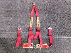 Sabelt 4-point seat belt harness red / 2S7-221