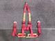 Sabelt 4-point seat belt harness red / 2S7-221