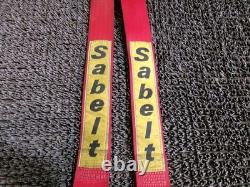 Sabelt 4-point seat belt harness red / 2S7-221