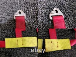 Sabelt 4-point seat belt harness red / 2S7-221