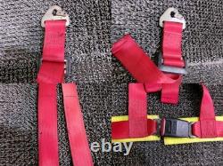 Sabelt 4-point seat belt harness red / 2S7-221