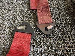 Sabelt TRW 5-point seat belt, 2-inch turnbuckle harness, red, univers / 2T7-1045