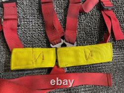 Sabelt TRW 5-point seat belt, 2-inch turnbuckle harness, red, univers / 2T7-1045