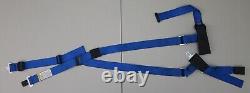 Schroth Racing Blue Harnesses Seat Belts with Pads Rallye 4 ASM BMW Mini R50