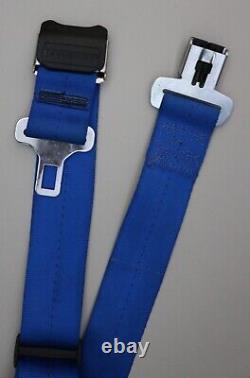 Schroth Racing Blue Harnesses Seat Belts with Pads Rallye 4 ASM BMW Mini R50