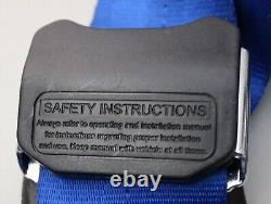 Schroth Racing Blue Harnesses Seat Belts with Pads Rallye 4 ASM BMW Mini R50