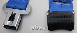 Schroth Racing Blue Harnesses Seat Belts with Pads Rallye 4 ASM BMW Mini R50