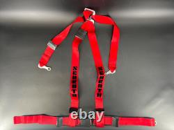 Schroth Racing Harness Rallye 4 Red Seat Belt 4-Point FIA SFI Track Drift Rally