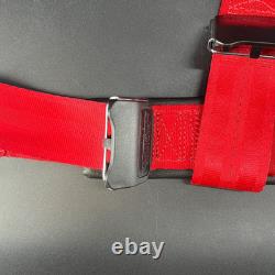 Schroth Racing Harness Rallye 4 Red Seat Belt 4-Point FIA SFI Track Drift Rally