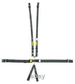 Schroth Racing sr 76560H 6pt Harness System SFI LatchLink Black HANS Seat Belt R