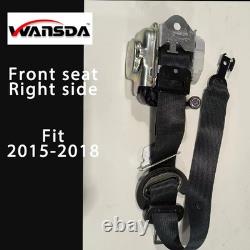 Seat Belt For Chevy Silverado 2015-2018 Front Right Seat Side Pretensioner Black