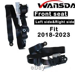 Seat Belts For Toyota Camry 2018-2023 Front Driver And Passenger Seat Belt Black