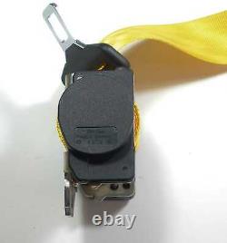 Set of 4 NEW speed-yellow Porsche 911 993 / 964 TRWithREPA FRONT / REAR SEAT BELT