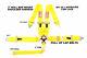 Sfi 16.1 Pull Up Lap Belts Racing Harness 5 Point 3 Cam Lock Yellow Or Any Color