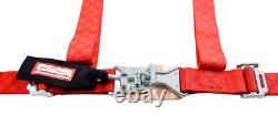 Side By Side 2 Seat Belt New Harness Race Harness Red Checkerboard