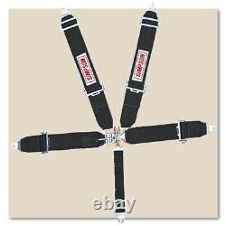 Simpson 29061BK Black 5-Point Seat Belt Harness Set, Pull Up