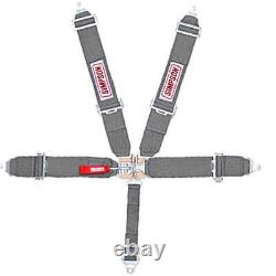 Simpson 29063R Red 5-Point Seat Belt Harness Set, Pull Down