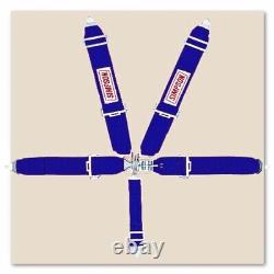 Simpson Racing Harness 5-Point Seat Belt Set, Latch/Link, Pull-Down SFI 16.1