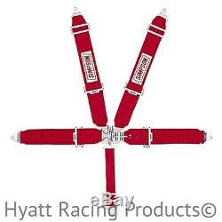 Simpson Racing Seat Belts Harness 29063 Pull Down, Bolt In (All Colors)