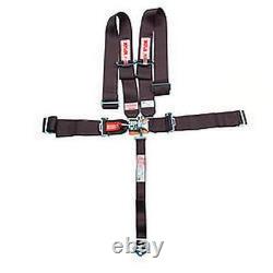 Simpson Safety 29064BK 5-pt Harness System LL Wrap Ind 55in Seat Belt Retractor