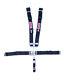 Simpson Safety 29072BK 5-PT Harness System FX P/D WithA Ind 62in Seat Belt Retract