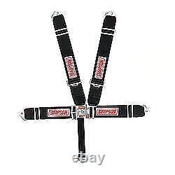 Simpson Safety 29073BK 5-PT Harness System FX P/D B/I Ind 62in Seat Belt Retract