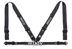 Sparco 04716m1nr 4 Point Competition Racing Seat Belt Harness Black