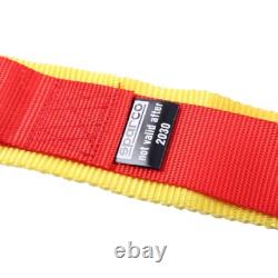 Sparco 4 Point Snap-On 3 Racing Seat Belt Harness Quick release Red