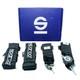 Sparco 4 Point Snap-On 3 Racing Seat Belt Harness Quick release black