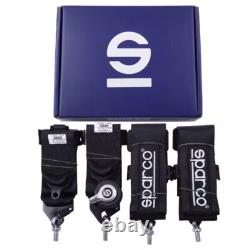Sparco 4 Point Snap-On 3 Racing Seat Belt Harness Quick release black