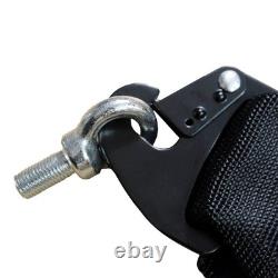 Sparco 4 Point Snap-On 3 Racing Seat Belt Harness Quick release black