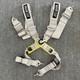 Sparco 4 Point Snap-On 3 Racing Seat Belt Harness Quick release gray Colour