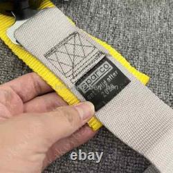 Sparco 4 Point Snap-On 3 Racing Seat Belt Harness Quick release grey