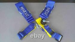 Sparco 4pt 4 Point Competition Racing Seat Belt Harness Universal